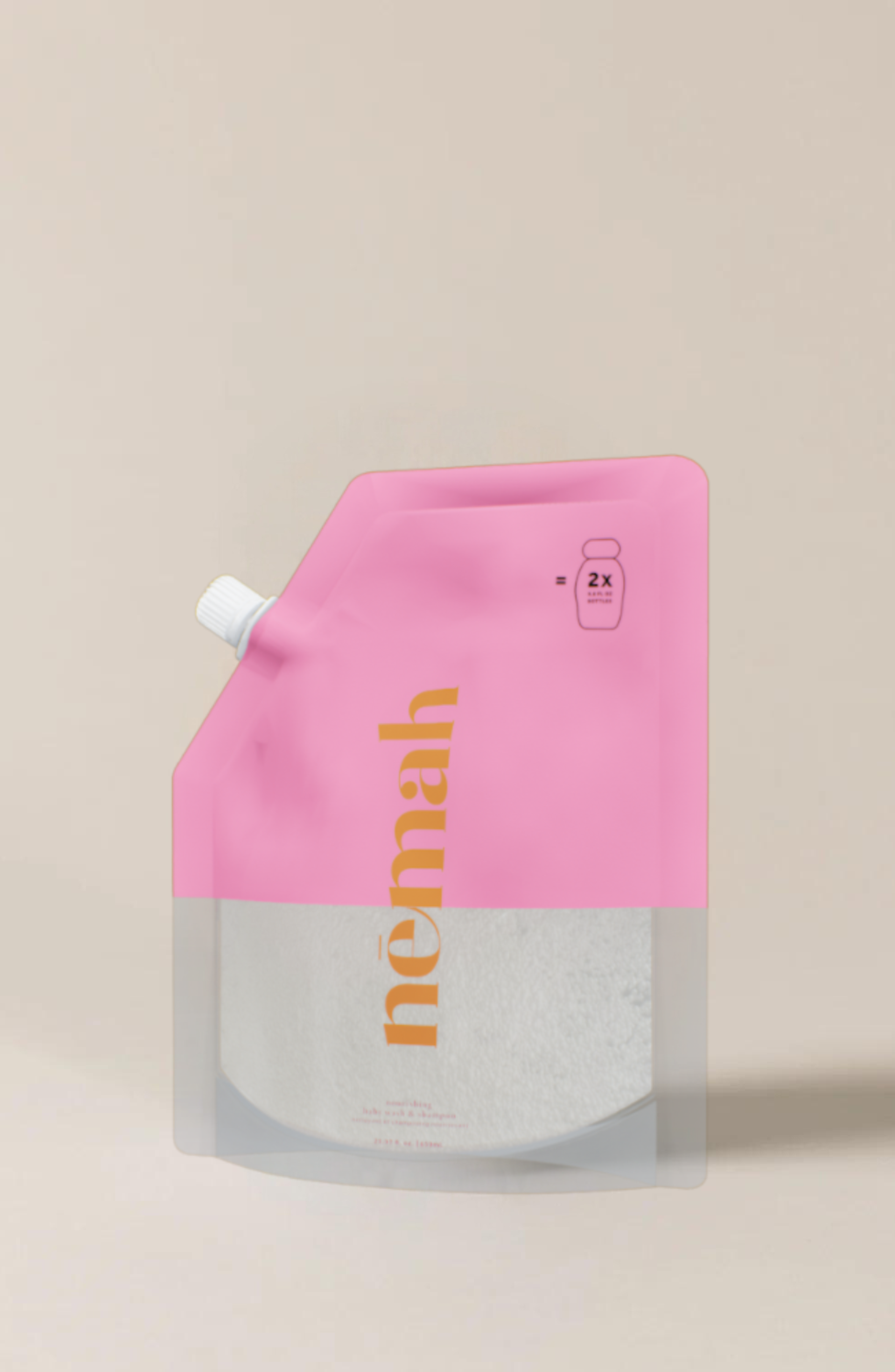 Nēmah Nourishing Baby Wash and Shampoo in Refill 