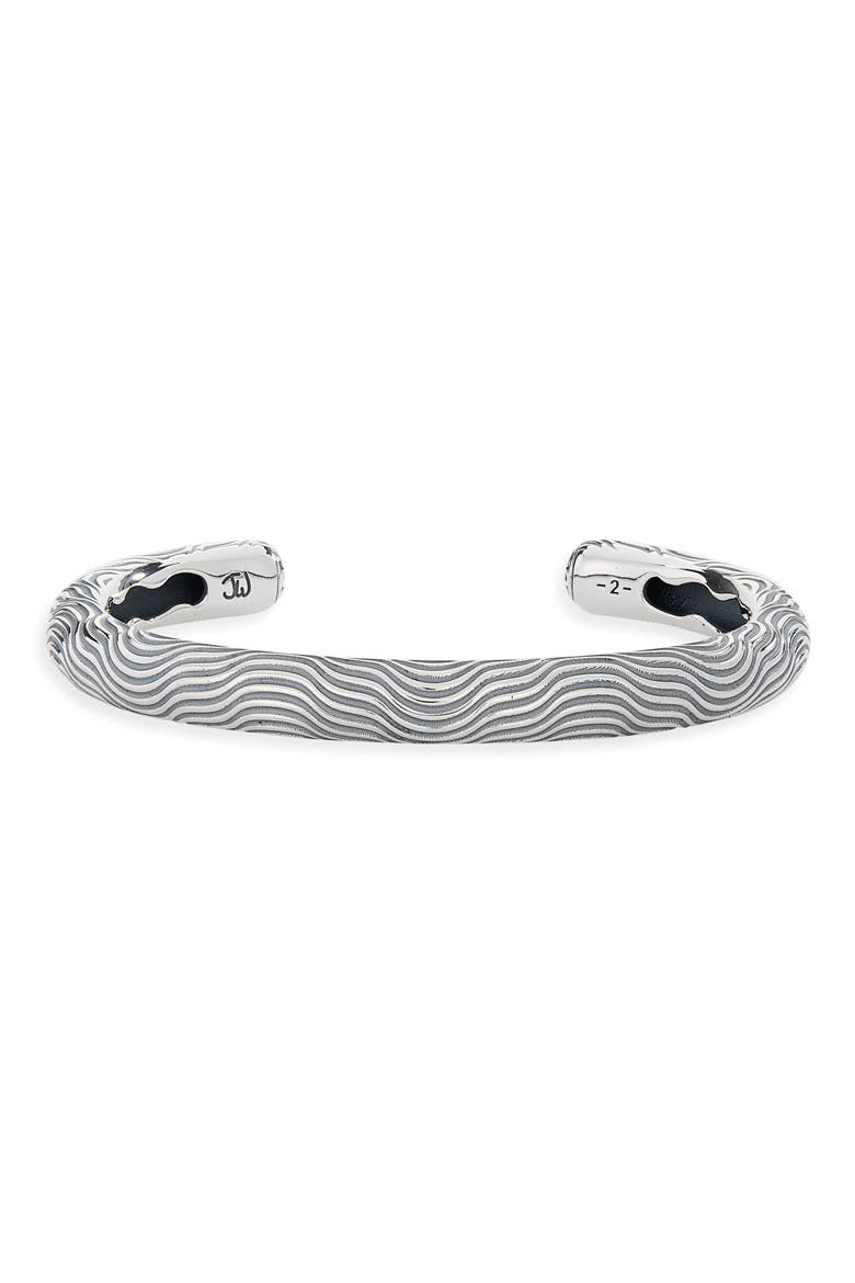 Men's 2A Desert Sessions River Cuff, Main, color, STERLING SILVER