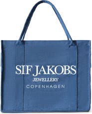 Sif Jakobs Jewellery Tote Bag Denim