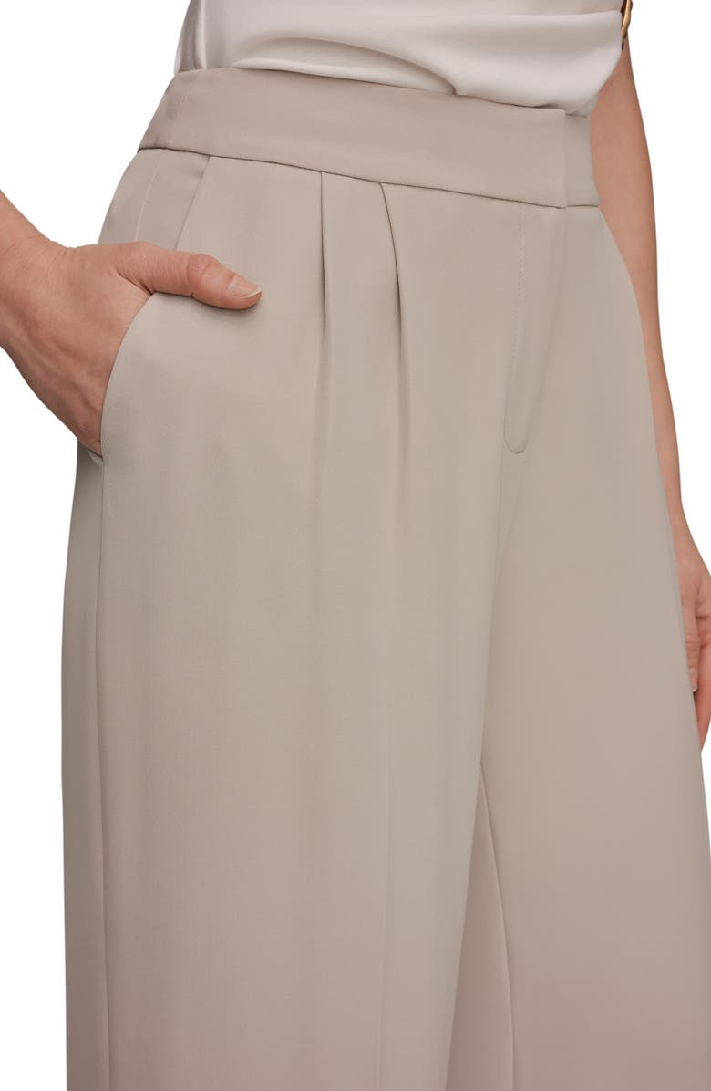 Donna Karan New York High Waist Wide Leg Pants, Alternate, color, Turin