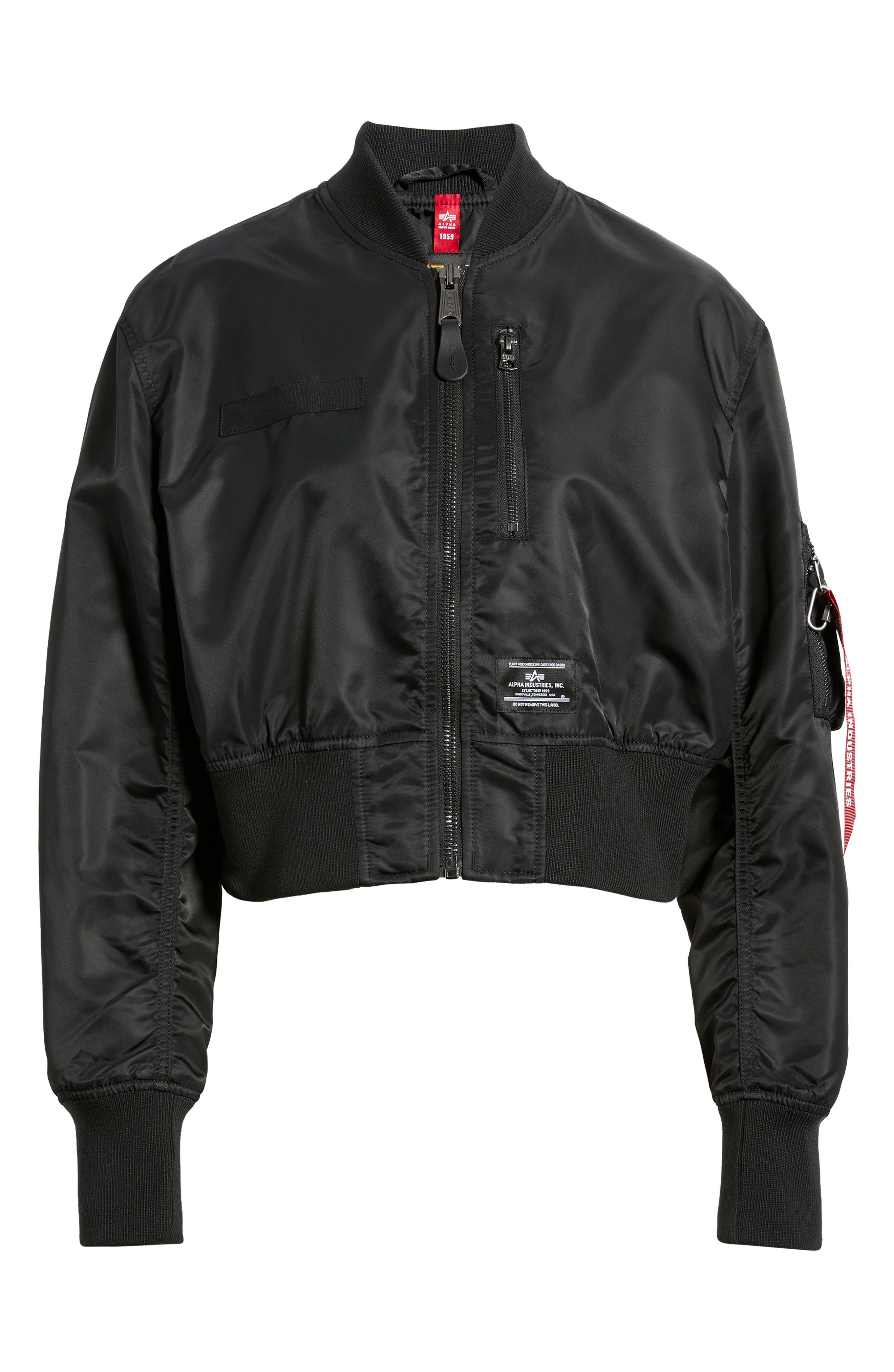 L-2B Gen Crop Flight Jacket (Women) | Nordstrom