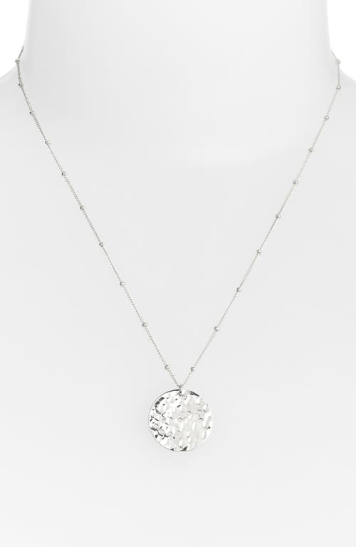 Nashelle Constellation Pendant Necklace In Sterling Silver Scorpio