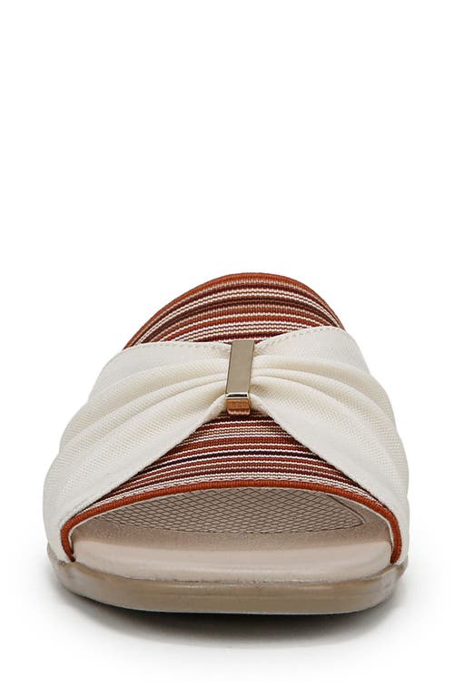 Bzees Paradise Slide Sandal In Cream