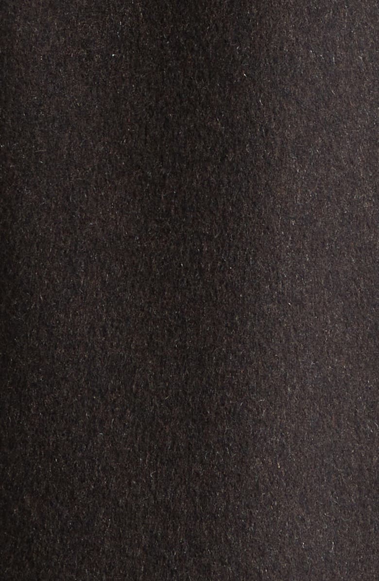 Burberry Belmont Cashmere Trench Cape, Alternate, color, Brown Melange