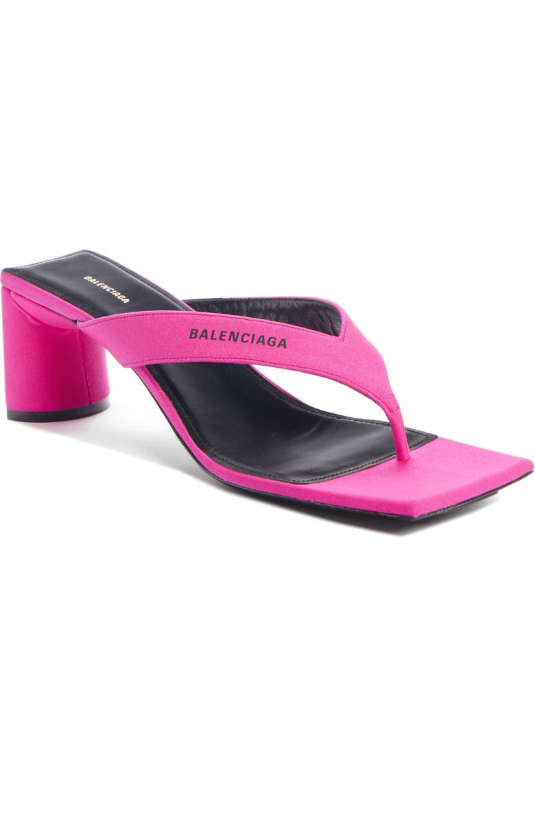 Balenciaga Square Toe Sandal, Main, color,