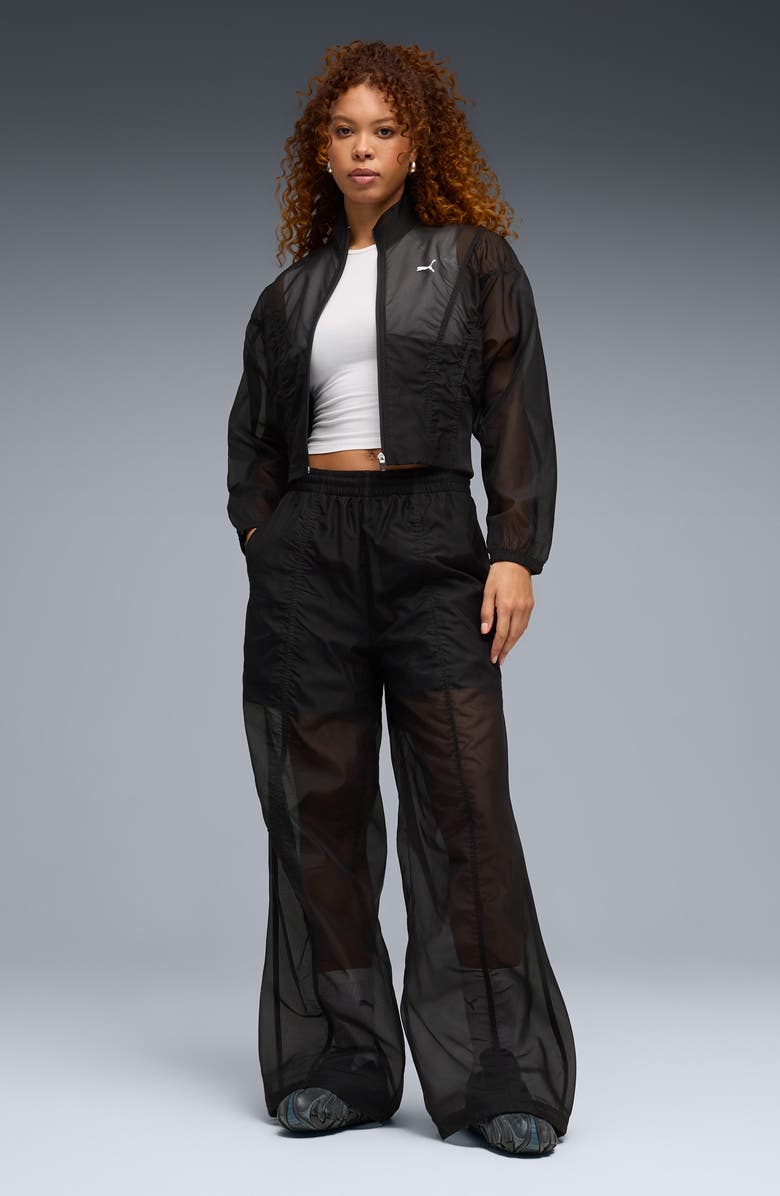 PUMA Dare To Water Repellent Sheer Jacket, Alternate, color, 