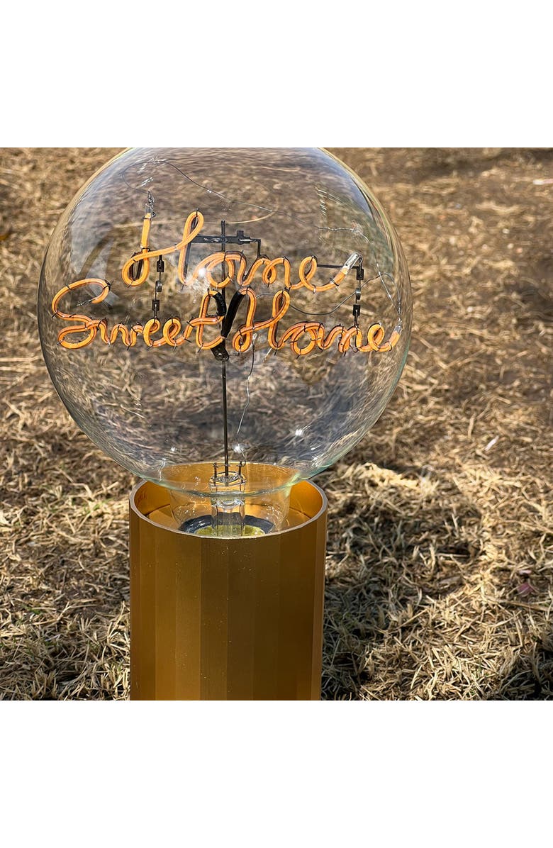 MITB Home Sweet Home Portable Table Lamp, Alternate, color, Gold