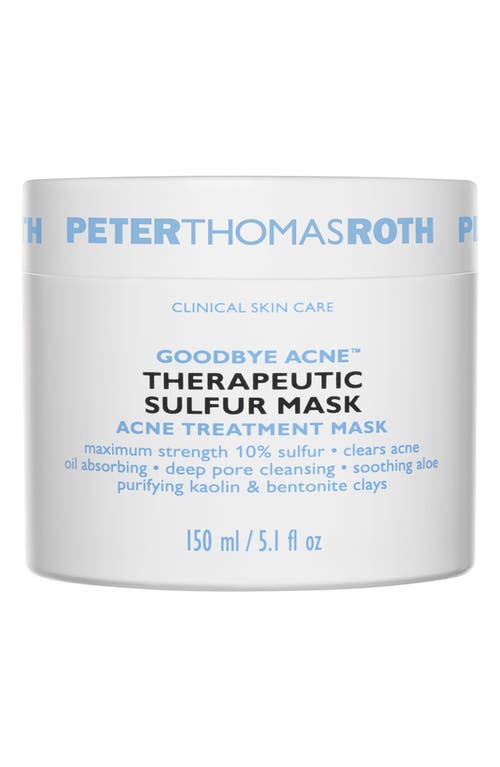 Peter Thomas Roth Goodbye Acne Therapeutic Sulfur Mask