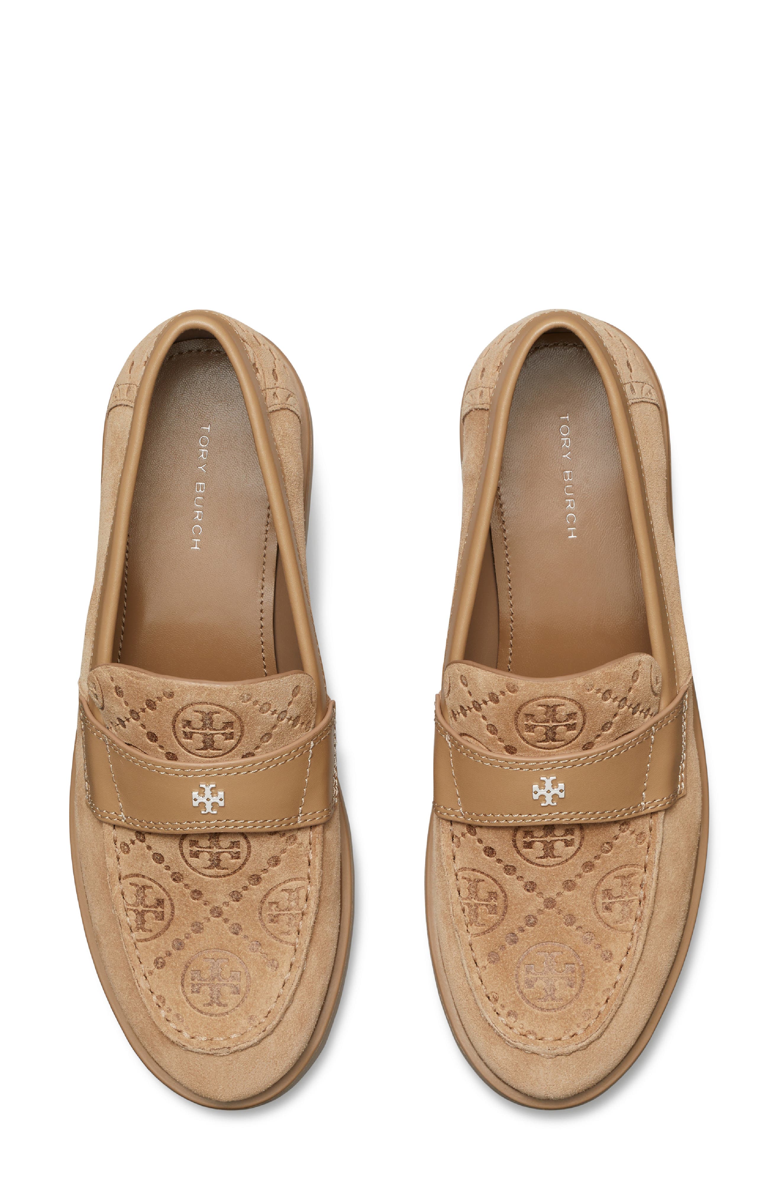 Tory Burch T Monogram Lug Sole Loafer, Alternate, color, 