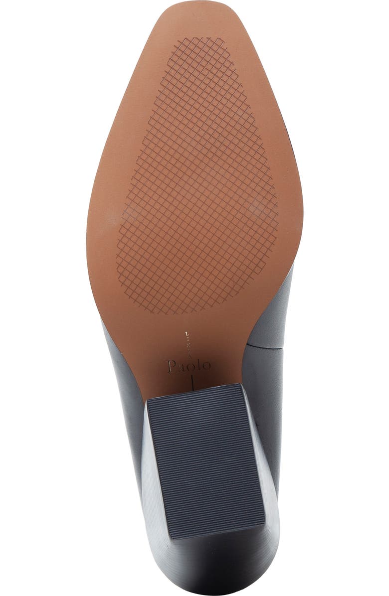 Linea Paolo Shelleyx Mule, Alternate, color, Black Leather