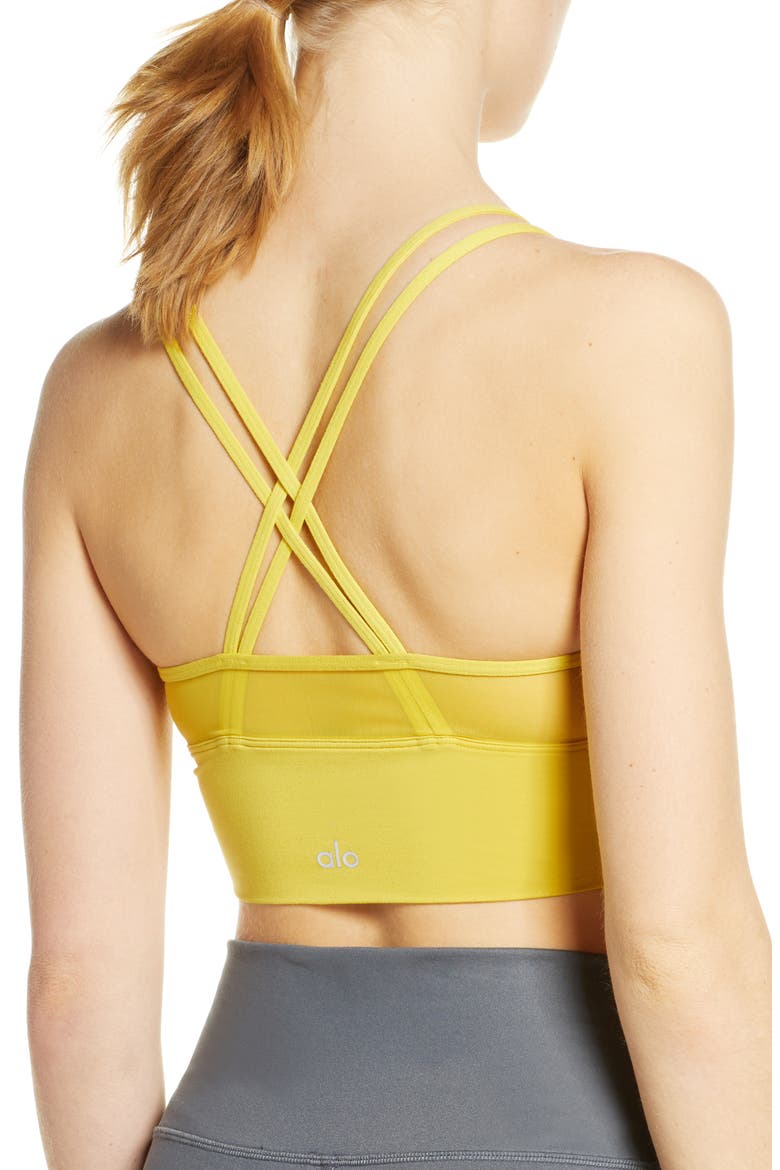 Sneak Long Bra, Alternate, color, SULPHUR