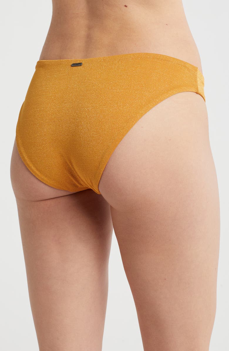 Maaji Sublimity Reversible Bikini Bottoms, Alternate, color, Orange/ White