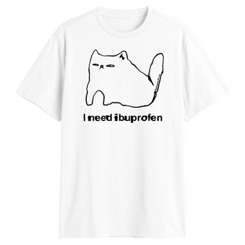 Men's Lost Gods I need Catbuprofen  Graphic T-Shirt