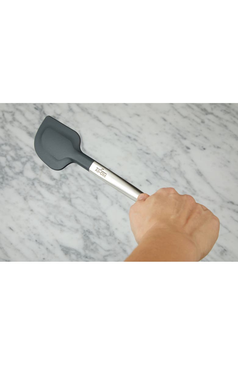 All-Clad Silicone Spatula, Alternate, color, Gray