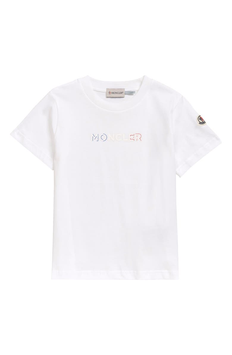 Moncler Kids' Graphic Tee, Main, color, 