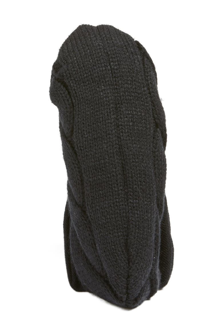 Slipper Bootie, Alternate, color, BLACK