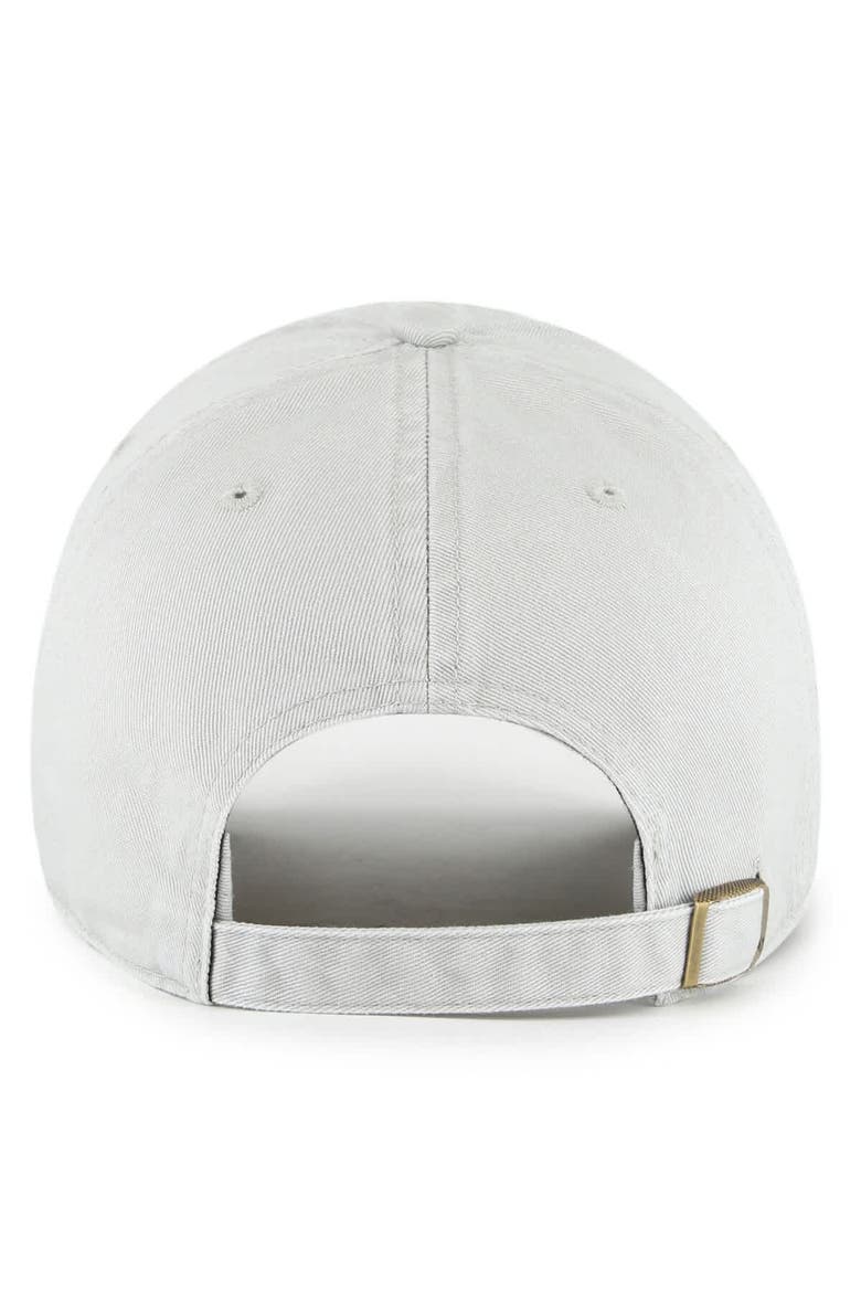 Men's '47 Gray NC State Wolfpack Vault Clean Up Adjustable Hat, Alternate, color, Gray