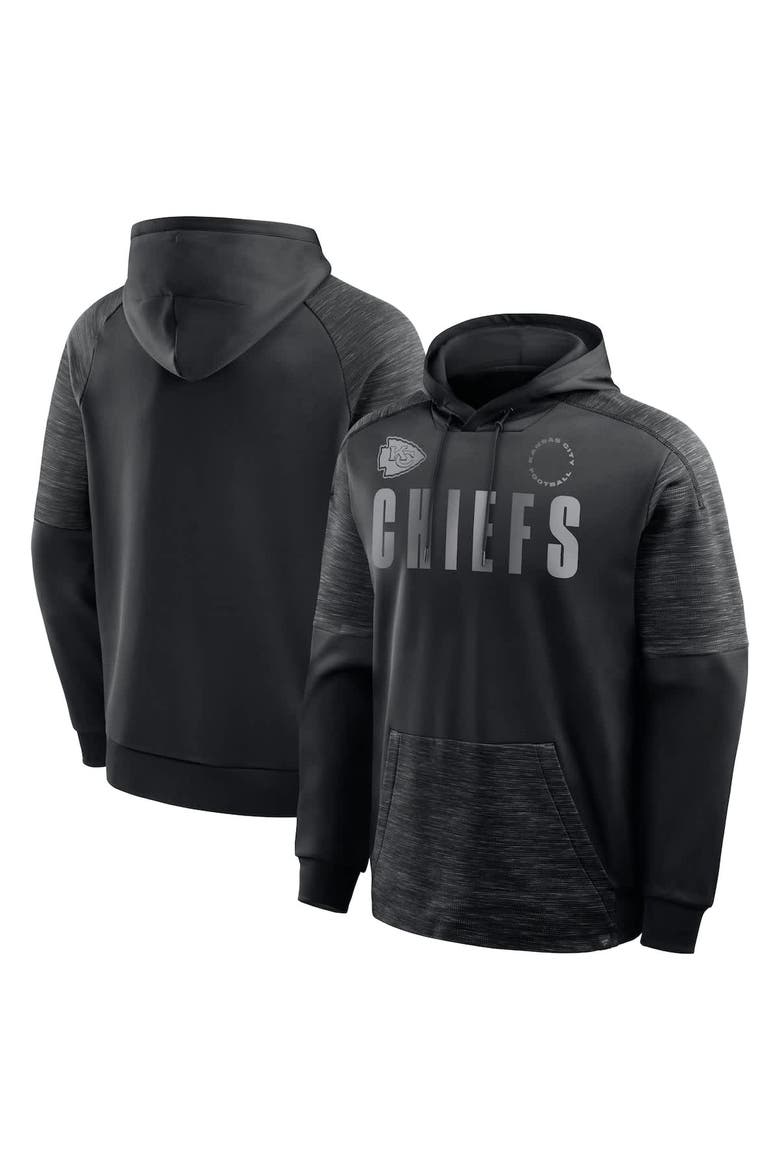 Men's Fanatics Black Kansas City Chiefs Chip Shot Pullover Hoodie, Main, color, Black