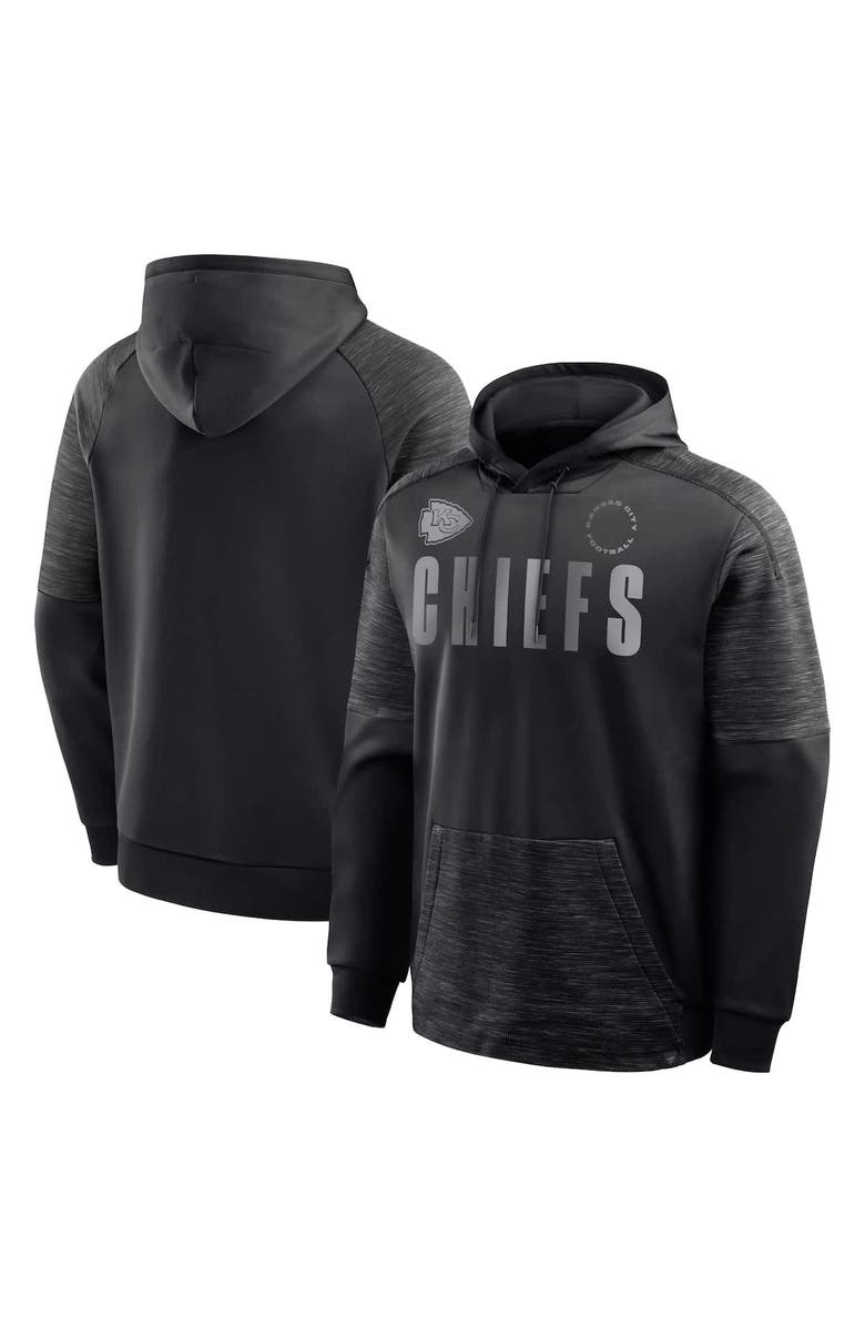 FANATICS Men's Fanatics Black Kansas City Chiefs Chip Shot Pullover Hoodie, Main, color, Black