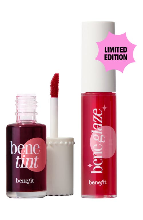Benefit Cosmetics Rollin' With Benetint 3-piece Lip & Cheek Gift Set $57 Value In Transparent