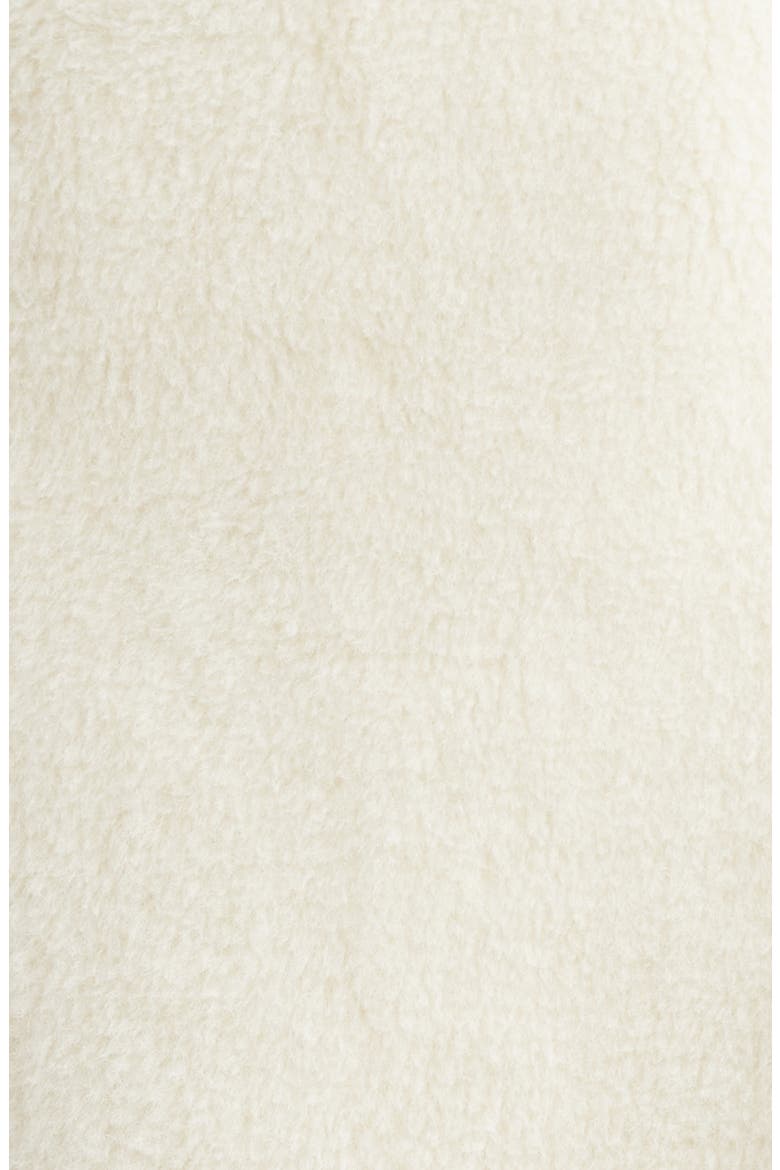 Tedgirl Oversize Double Breasted Alpaca Blend Coat, Alternate, color, WHITE