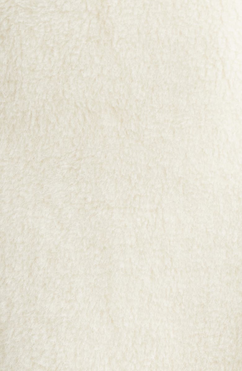 Max Mara Tedgirl Oversize Double Breasted Alpaca Blend Coat, Alternate, color, White