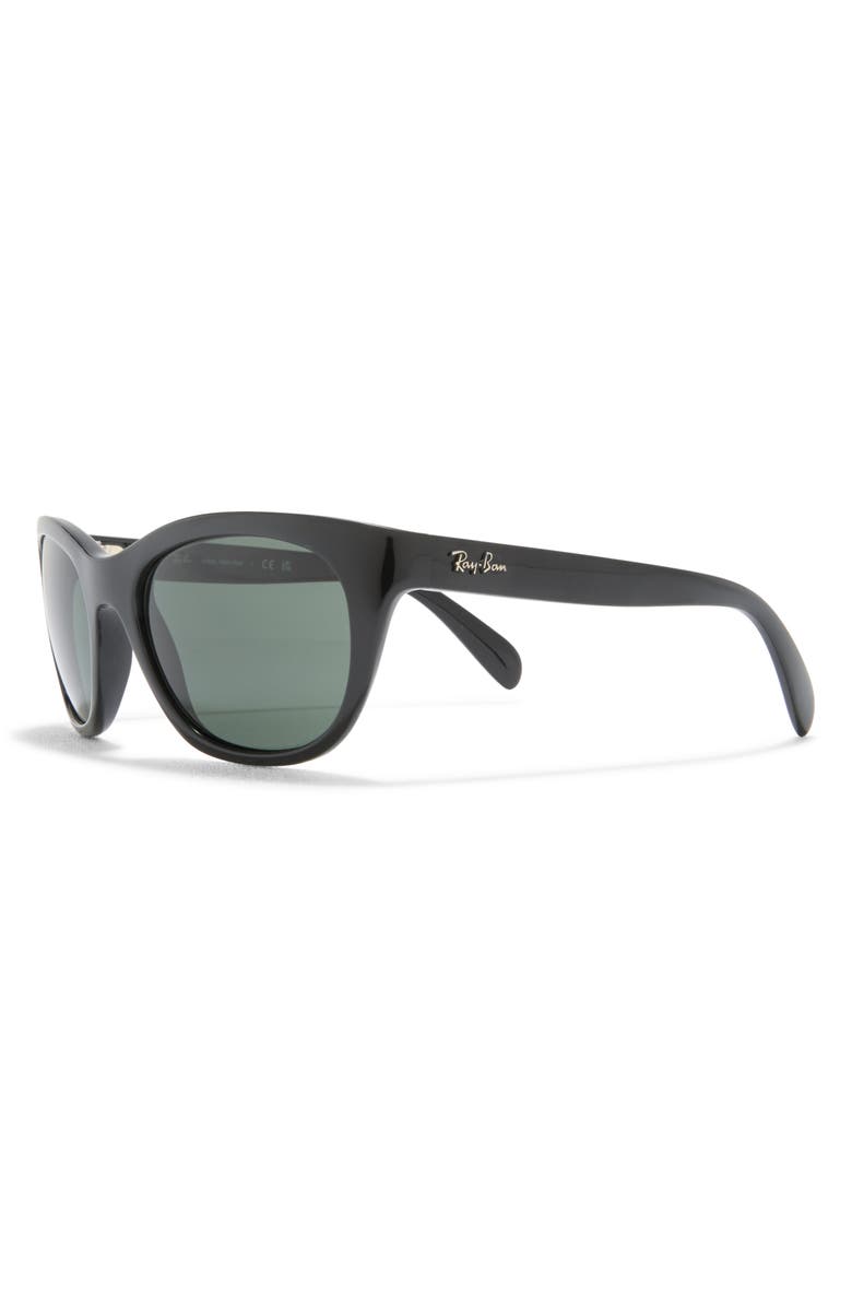 Ray-Ban 'Highstreet' 56mm Sunglasses, Alternate, color, Black