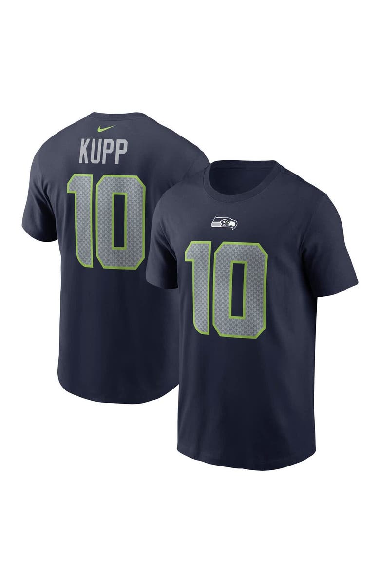 Nike Men's Nike Cooper Kupp College Navy Seattle Seahawks Player Name & Number T-Shirt, Main, color, College Navy