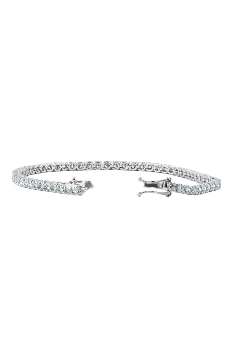 Bliss Diamond 5 Ct Diamond Tennis Bracelet 18k Gold 7" Lab Grown Eco Friendly, Alternate, color, 