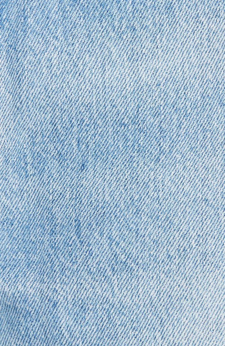 Re/Done The Short Denim Shorts, Alternate, color,