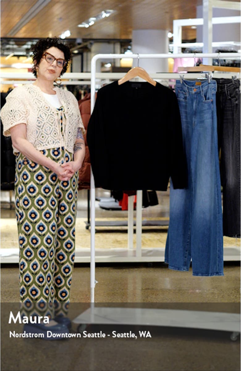 Cashmere Boyfriend Sweater, sales video thumbnail