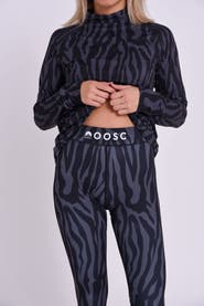 OOSC Baselayer Leggings  - Black Tiger Women's
