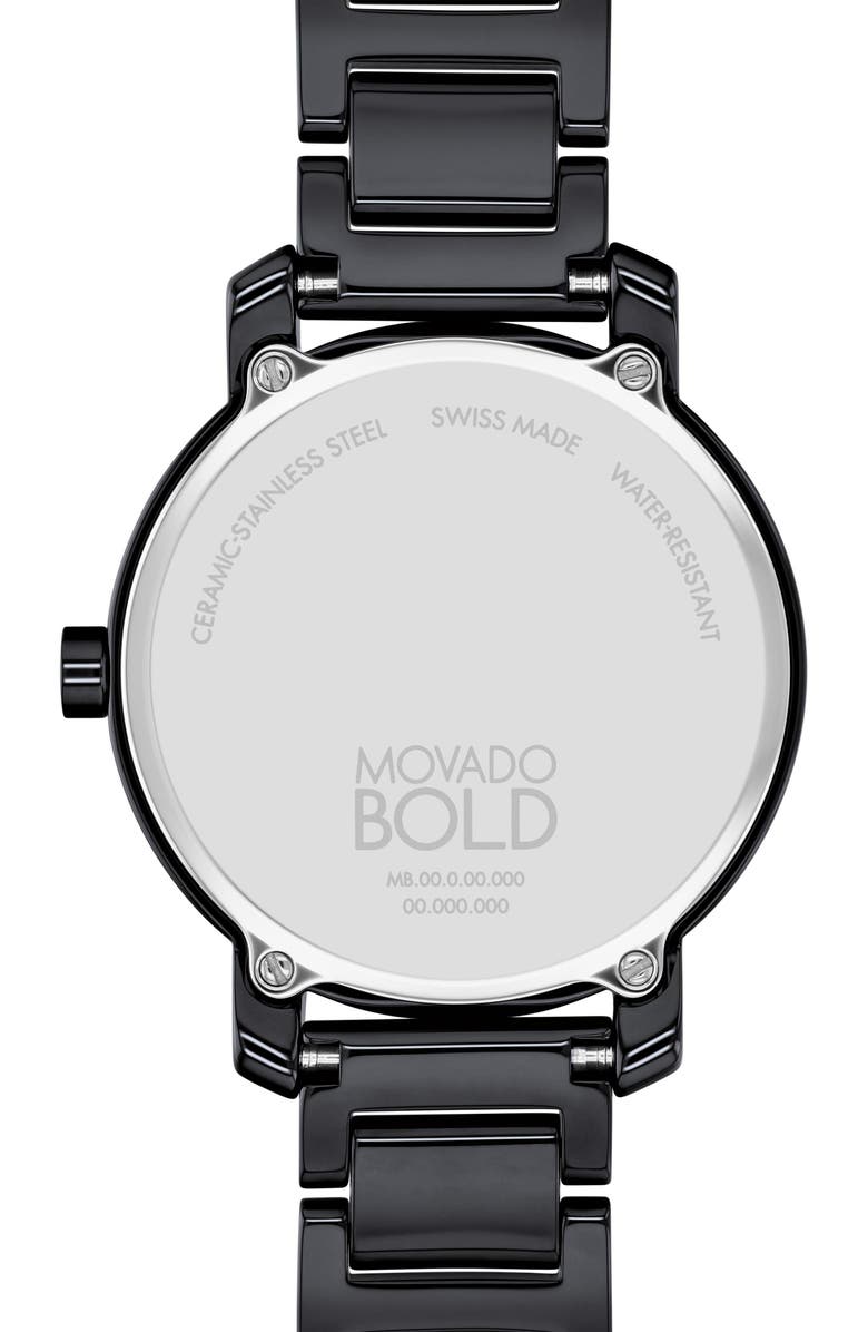 Movado Bold Evolution 2.0 Bracelet Watch, 34mm, Alternate, color, Black
