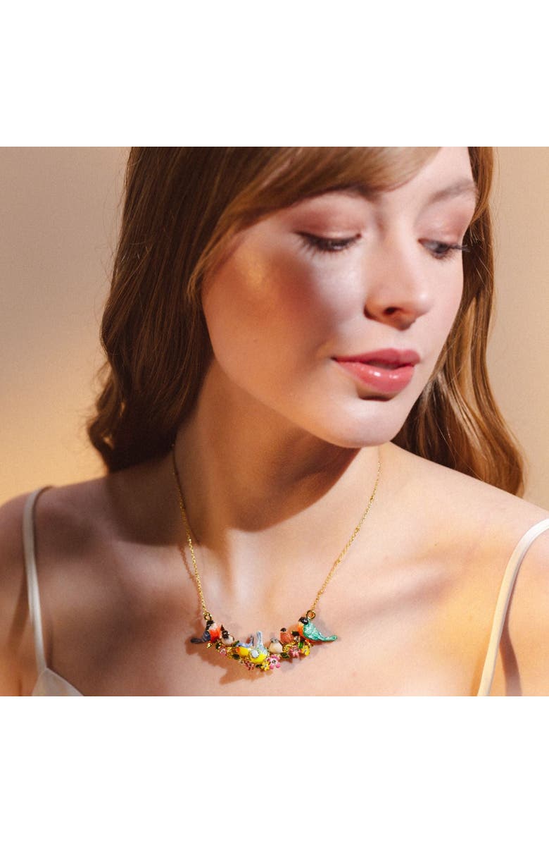 Bill Skinner Studio Goldcrest Songbird Serenade Necklace, Alternate, color, Songbird