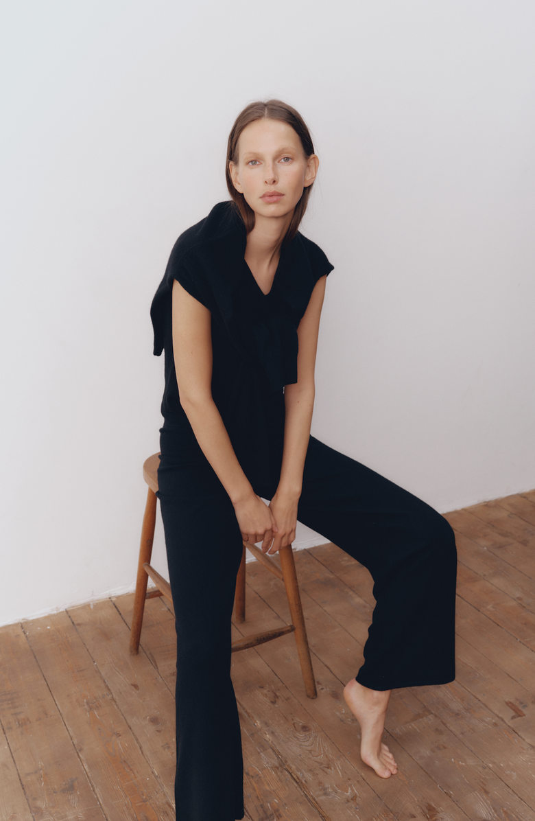 All My Love Katie Pants, Alternate, color, Onyx