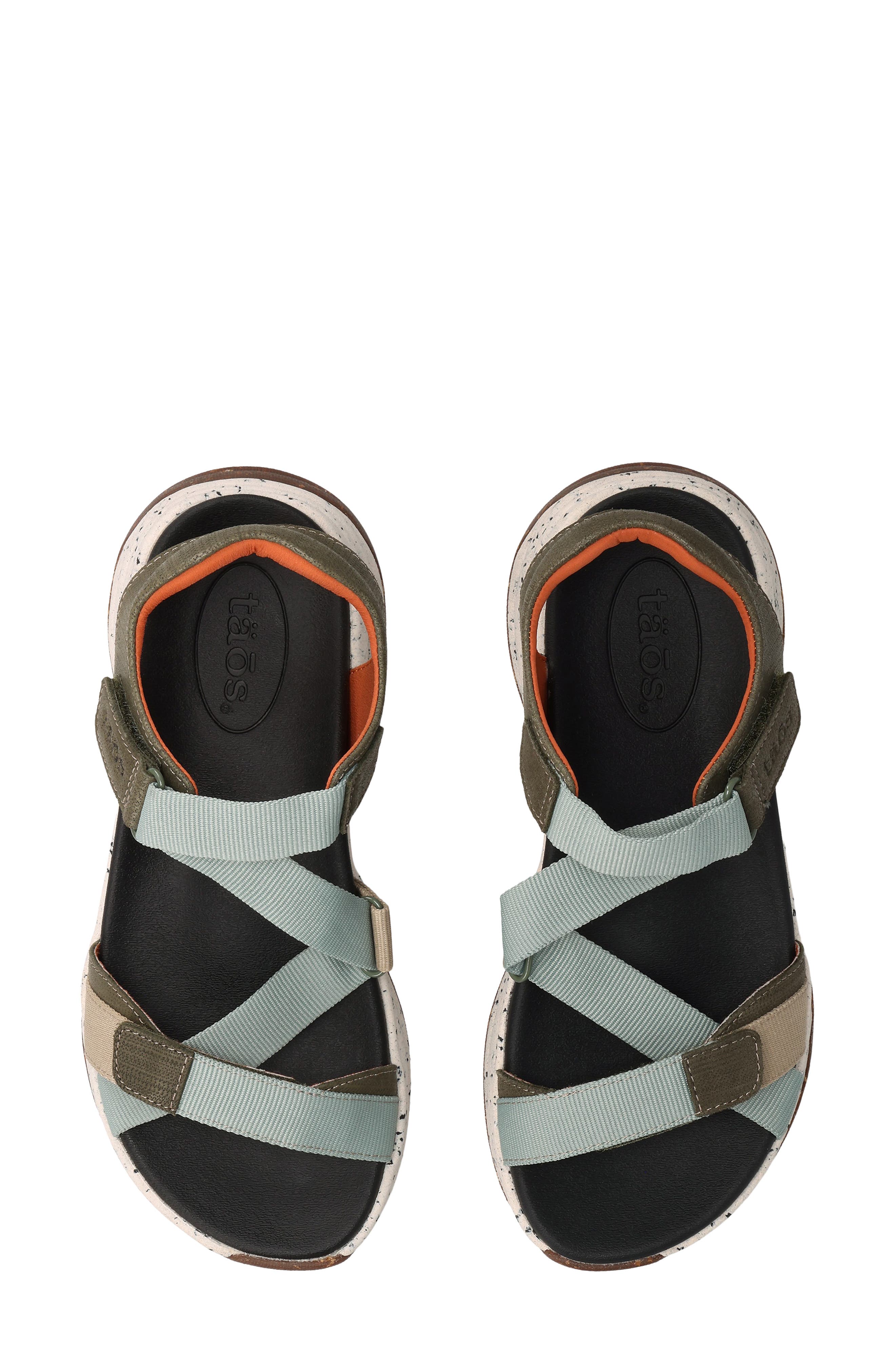 Super Z Sandal, Alternate, color, SAGE/ OLIVE MULTI