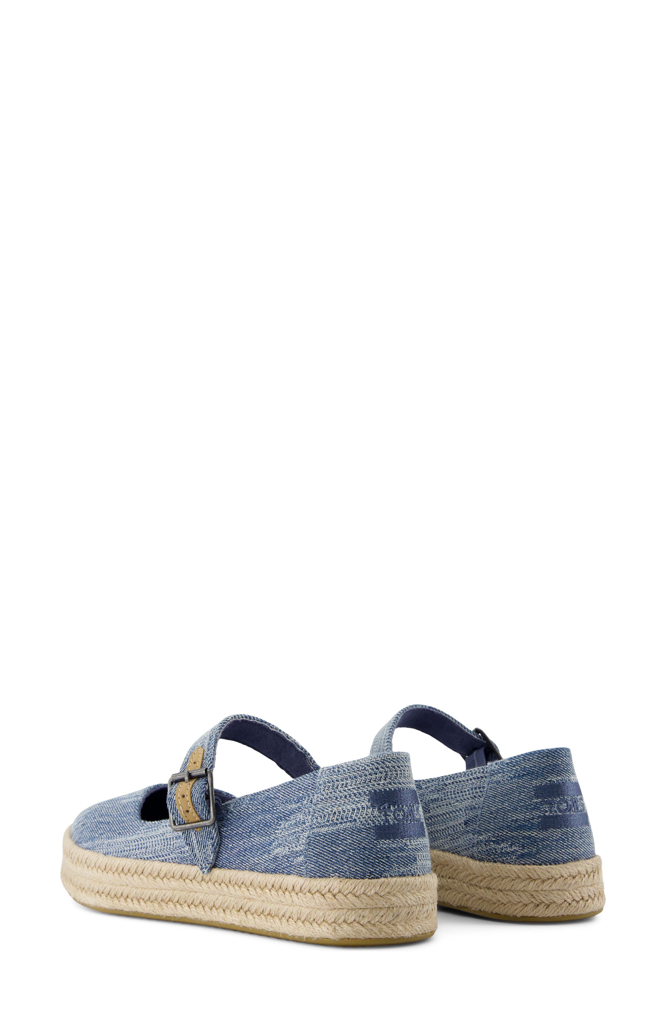 Carolina Espadrille Platform Mary Jane, Alternate, color, BLUE