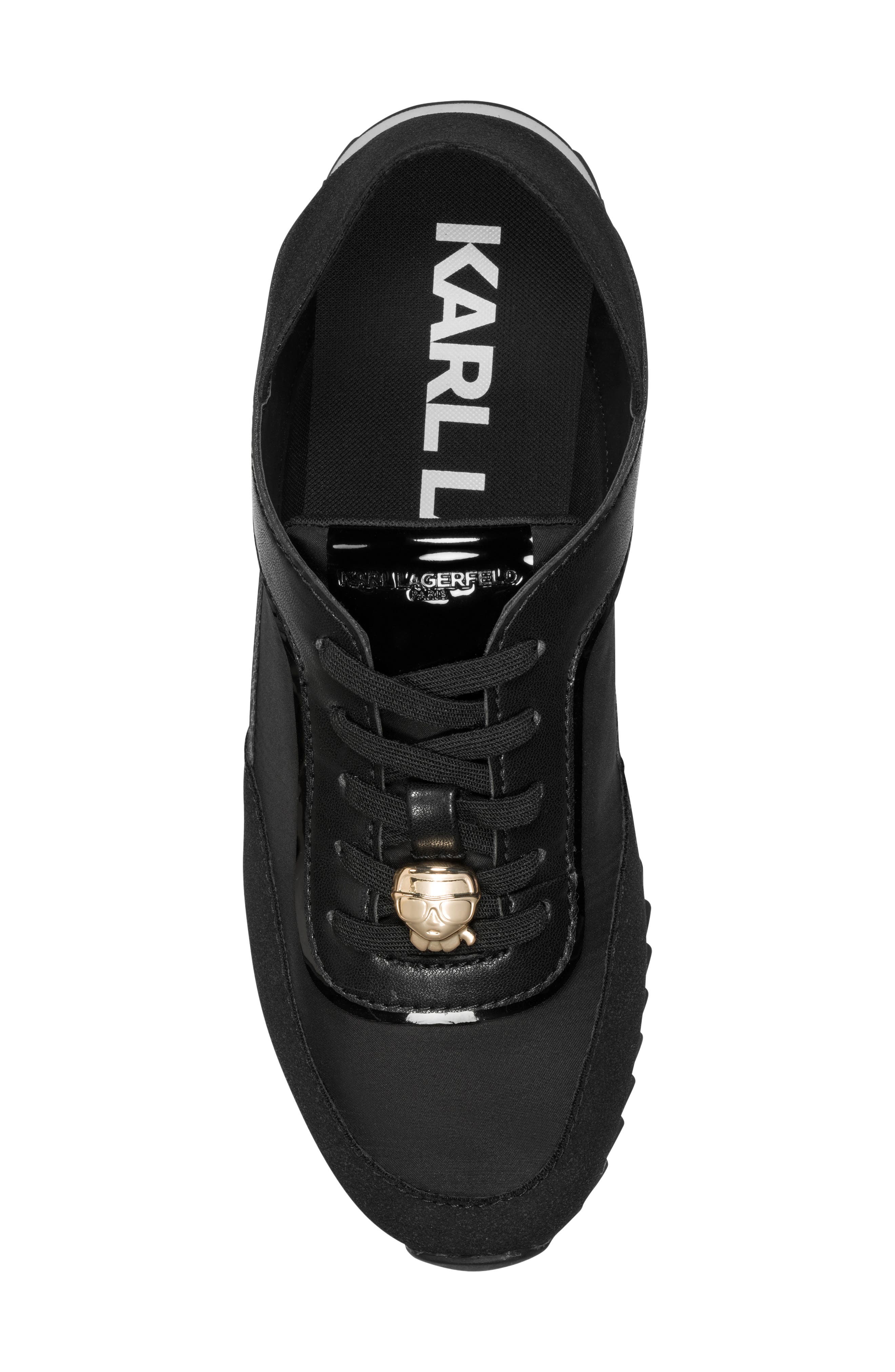 Anelise Sneaker, Alternate, color, BLACK