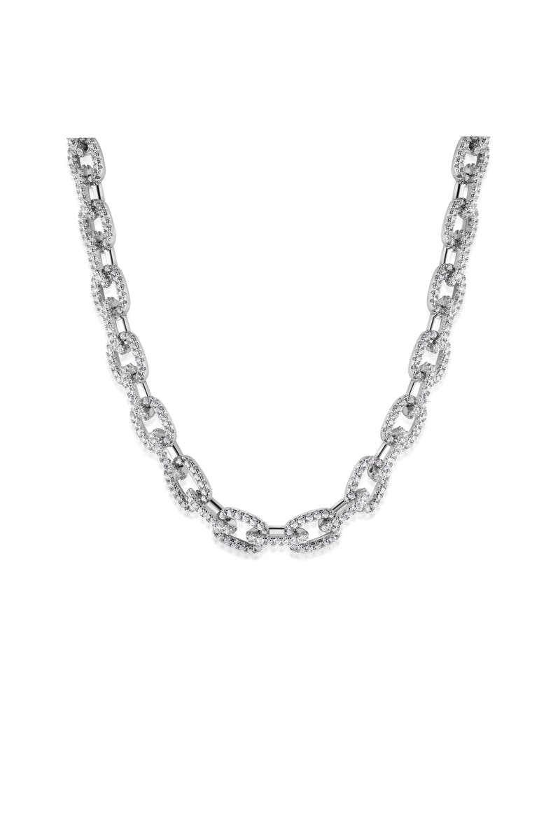 Ridgemont Necklace, Main, color, Silver