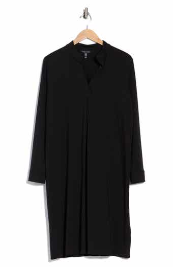 Long Sleeve Shift Dress