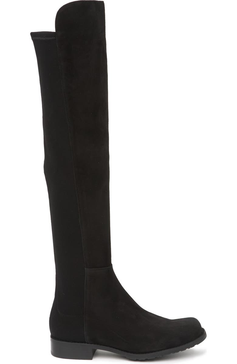Stuart Weitzman 5050 Mixed Media Tall Boot, Alternate, color,