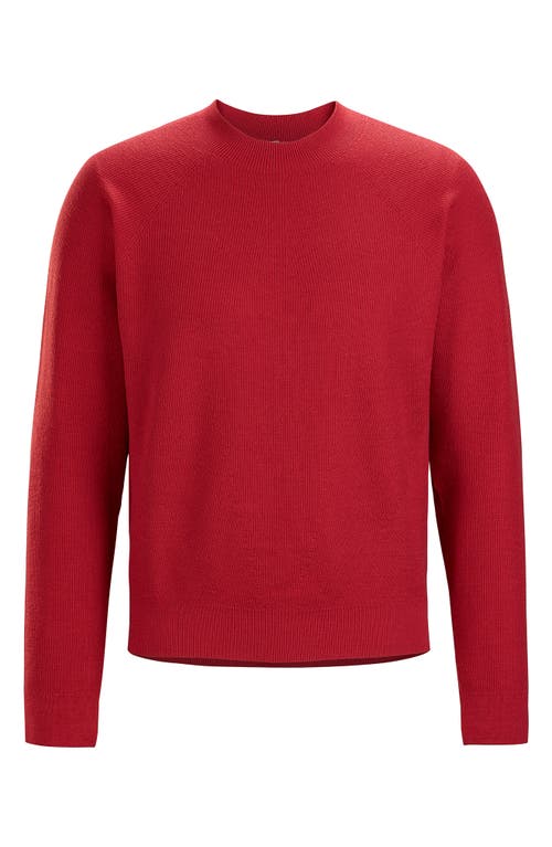 Veilance Wool Blend Sweater In Red