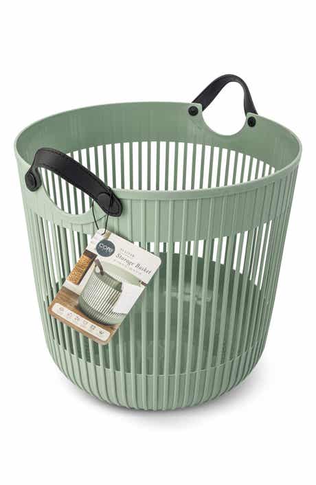 35-Liter Straight Weave Storage Basket