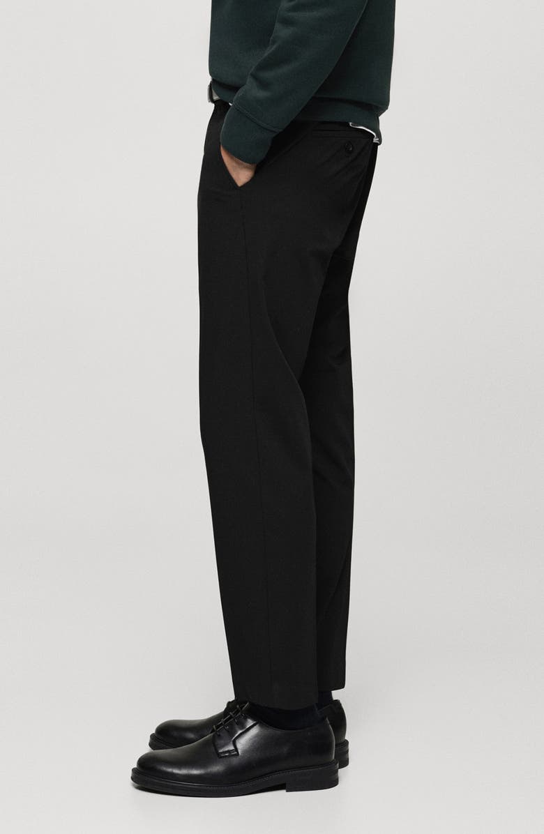 MANGO Slim Fit Stretch Pants, Alternate, color, 