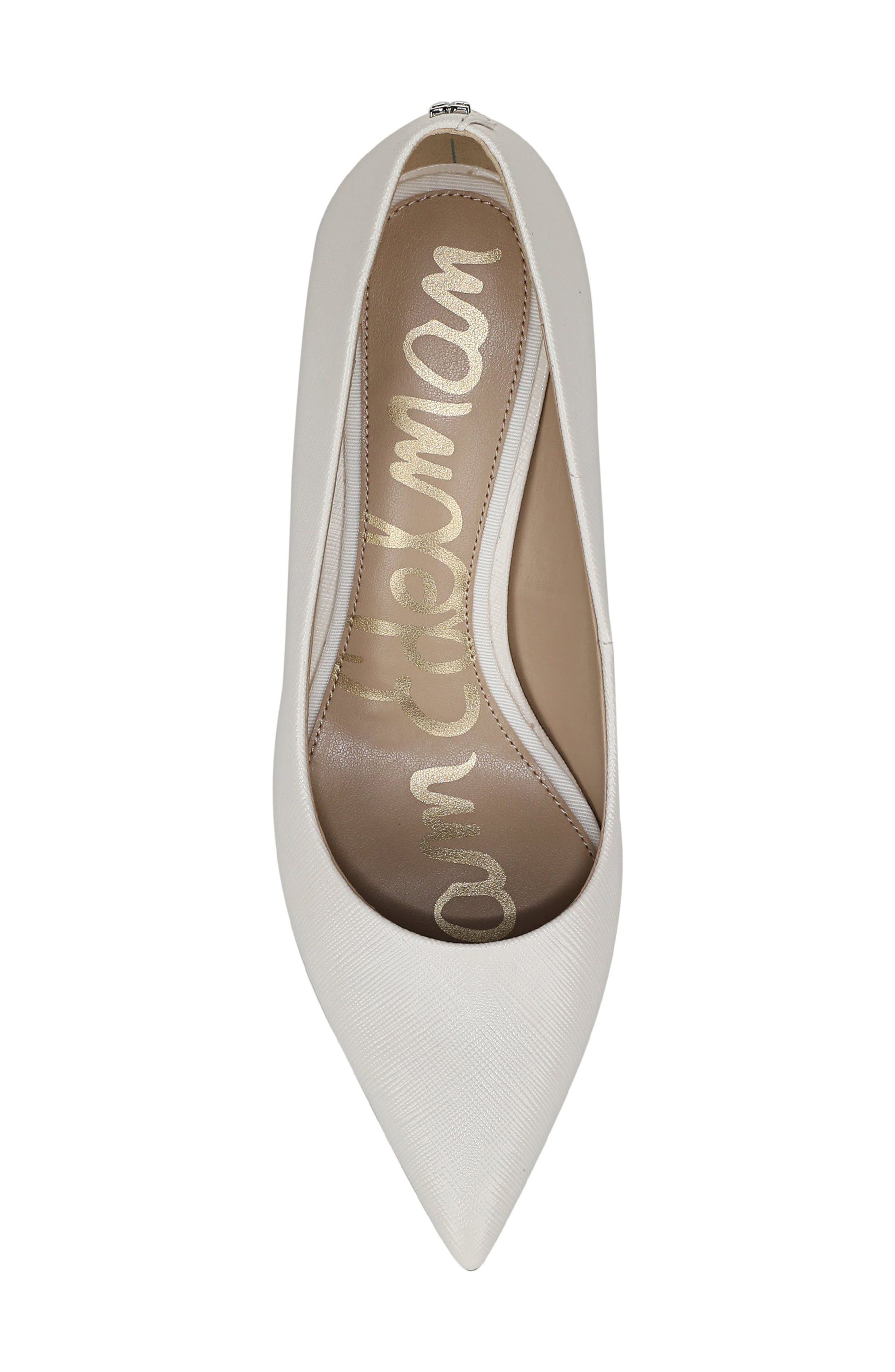 Vienna Pointed Toe Pump, Alternate, color, BRIGHT WHITE