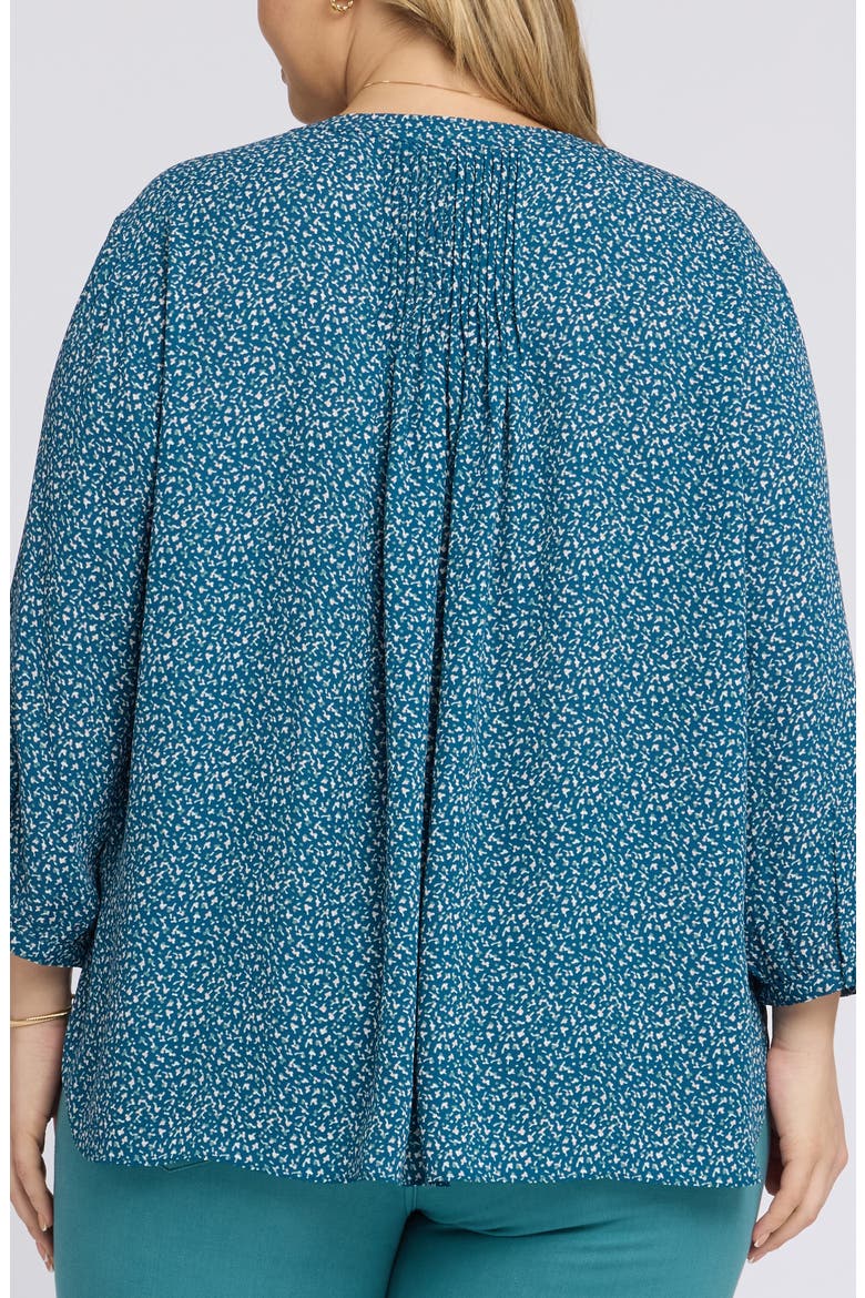 Pintuck Top, Alternate, color, DUNE DITSY