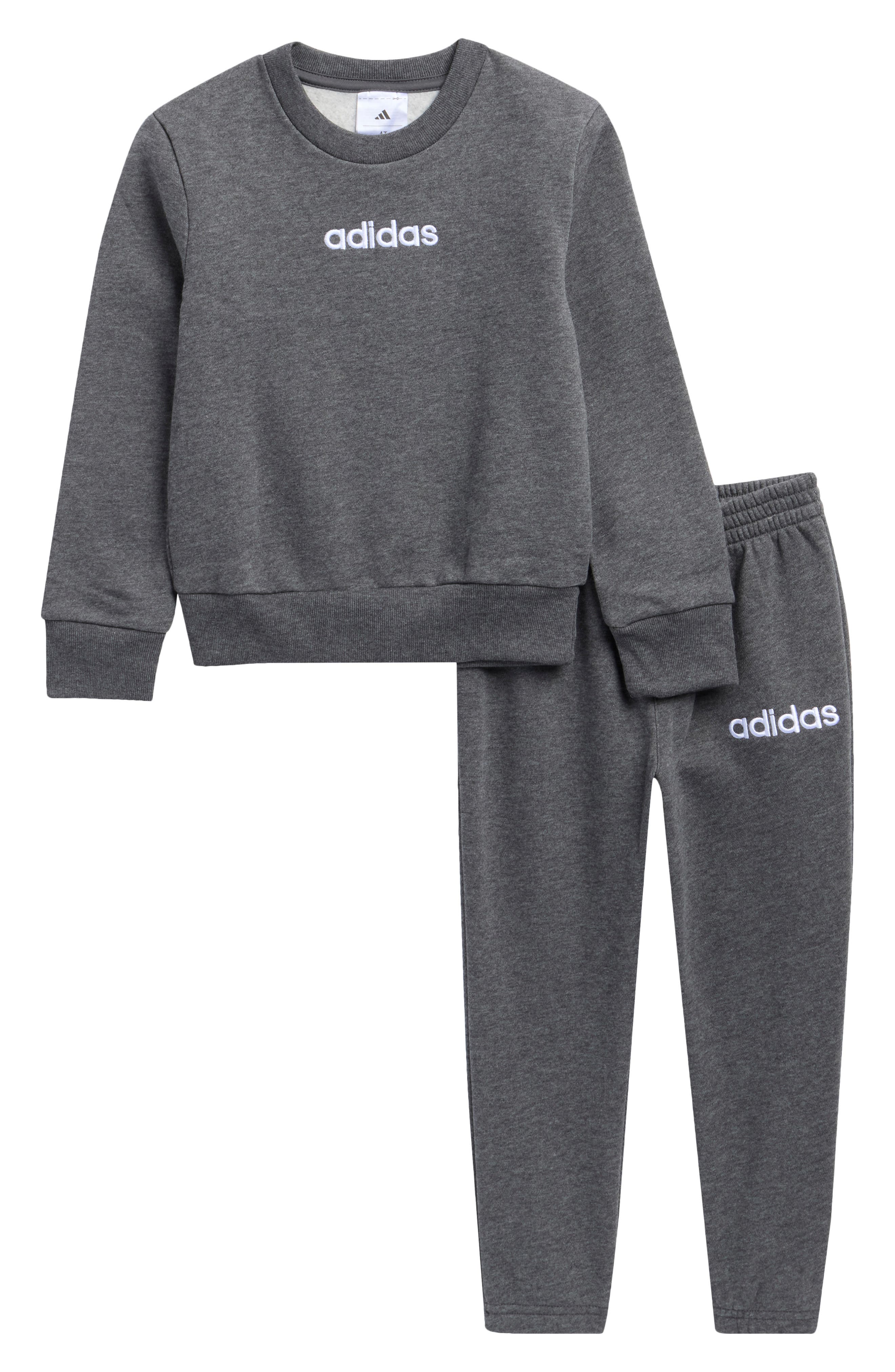 Kids' Linear Logo Sweatshirt & Sweatpants Set