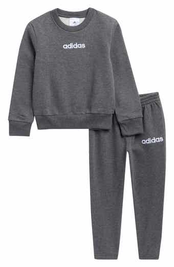 Kids' Linear Logo Sweatshirt & Sweatpants Set