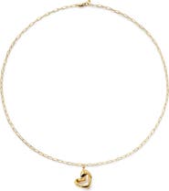 Monica Vinader Infinity Heart Pendant Necklace
