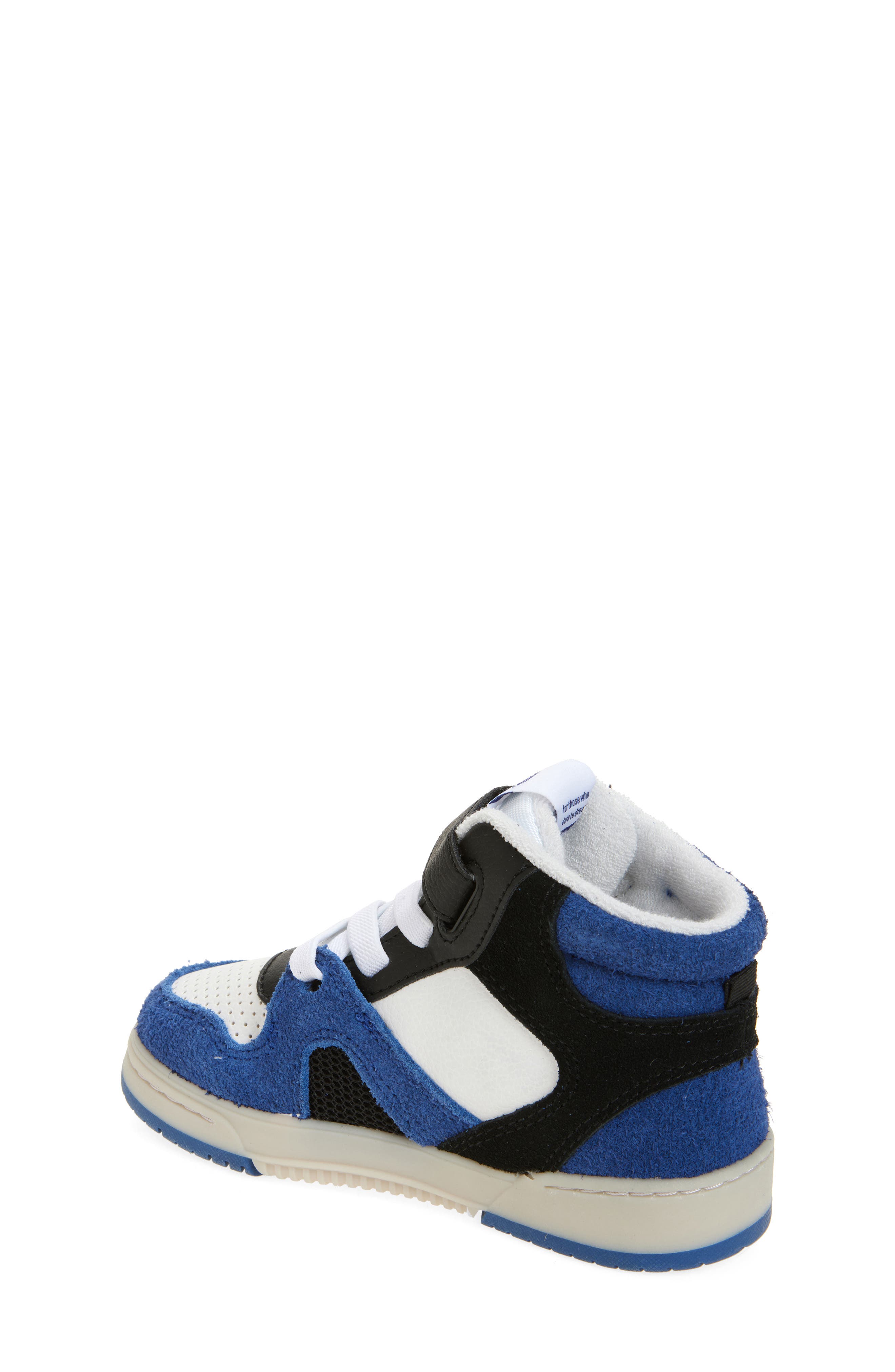 Stride Rite Kids
 Madrid High Top Sneaker, Alternate, color, Blue